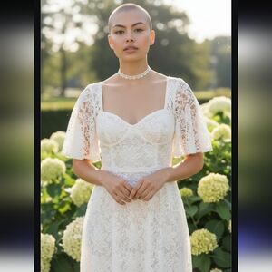 White crochet choker with rhinestones #festival #rave #crochet